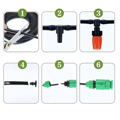 HydroZen Automatic Drip System — Effortless, Precise Watering That Brings Your Garden to Life While You Relax
