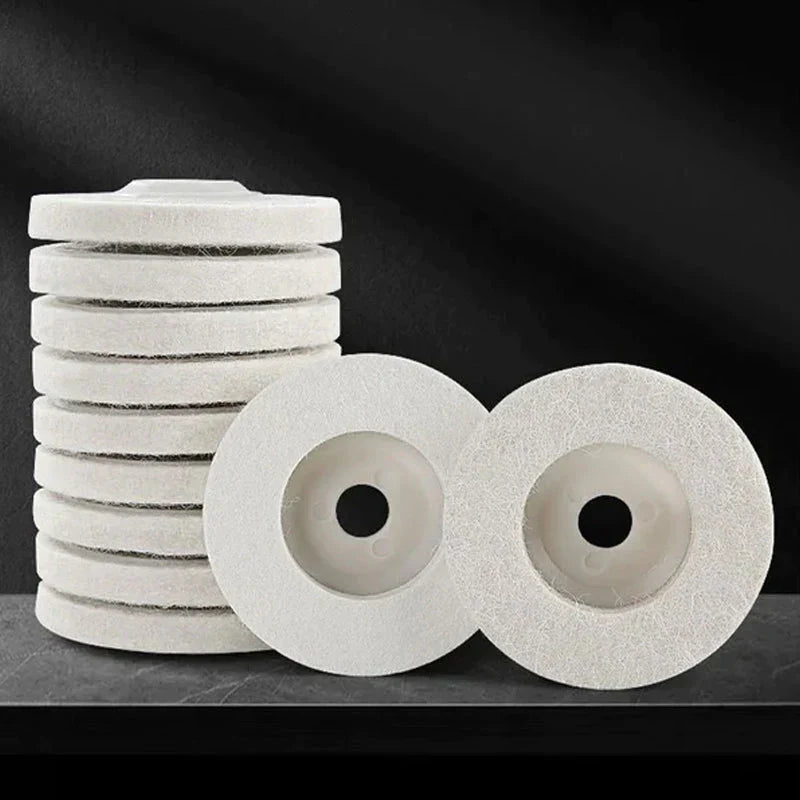 ShineCraft™ Wool Polishing Wheel Disc