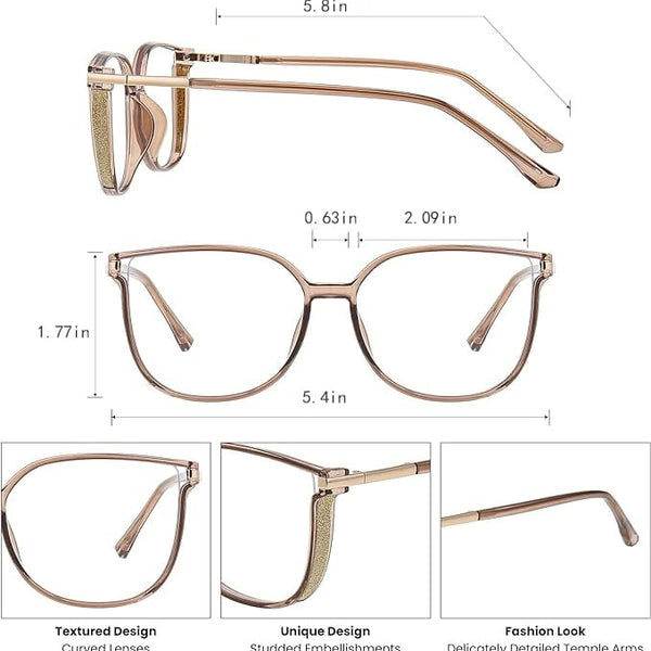 Women's Portable Fashion Anti-Blue Light Reading Glasses