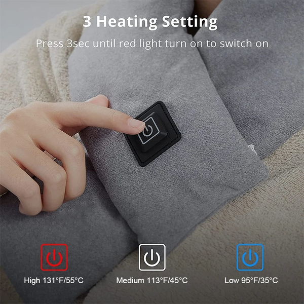 【🎅EARLY CHRISTMAS SALE🎅】Wireless Heated Scarf