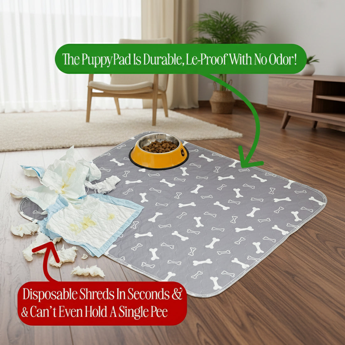 PawDry™ Pad | Cleanliness Without Training