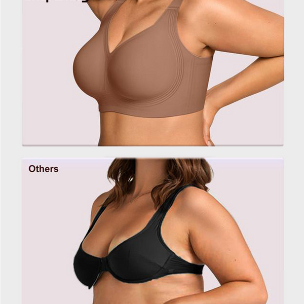 Comfortable Wireless Full Coverage Jelly Smoothing Bra