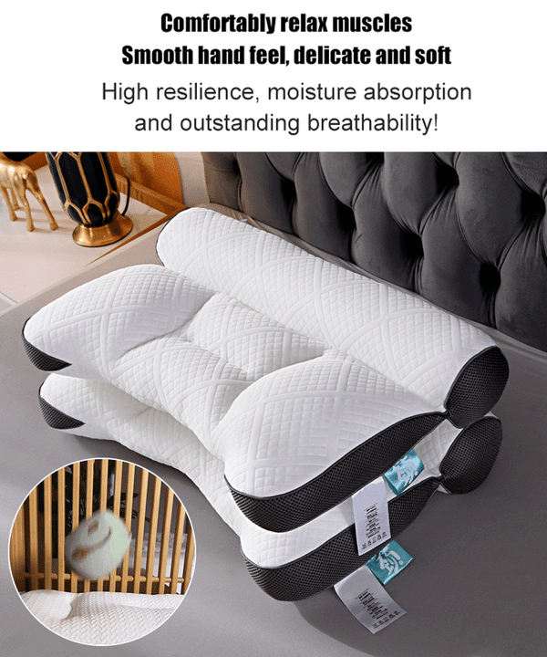 AlignEase™ — Wake Up Restored with Tailored Neck & Spine Comfort Every Night