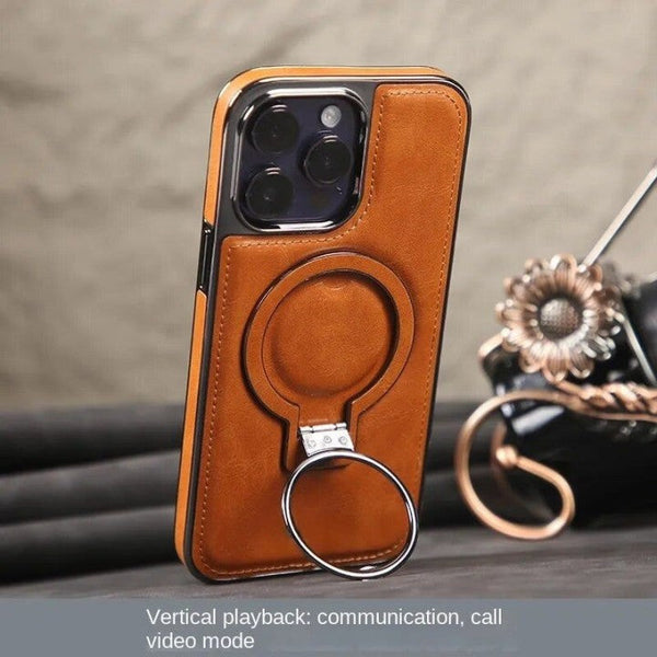 LuxVerge™ | Secure Your iPhone in Leather Luxury