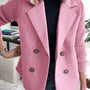 Amavira Blazer Coat | Wool Blend | 4-Button Design | Structured Fit