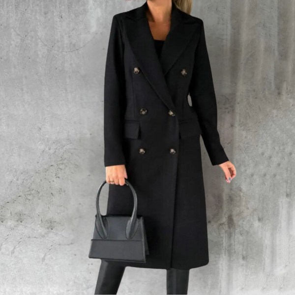 Aria | Trenchcoat | Long Winter Coat | Belted Warm Jacket