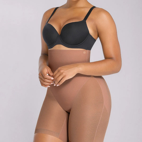 BOOT-YEAH™ MeshSmooth™ High-Waisted Mid Thigh Short