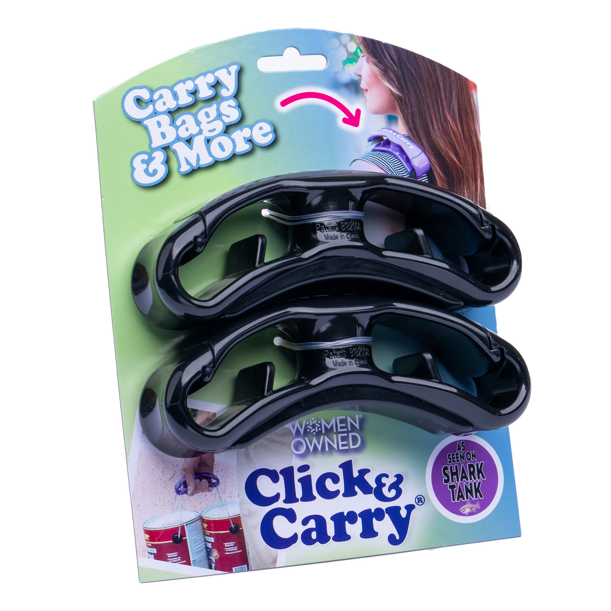 CarryEase™ Bag Carrier Makes Heavy Loads Feel Lighter