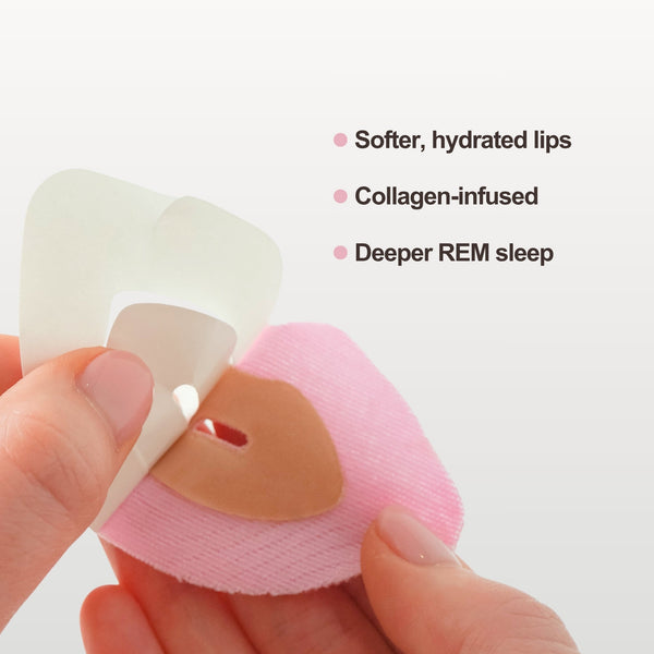 NightComfort™ Premium Mouth Tape with Skin-Loving Collagen