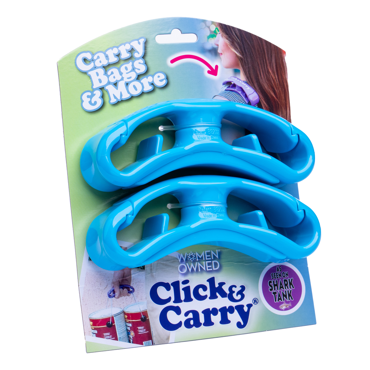 CarryEase™ Bag Carrier Makes Heavy Loads Feel Lighter