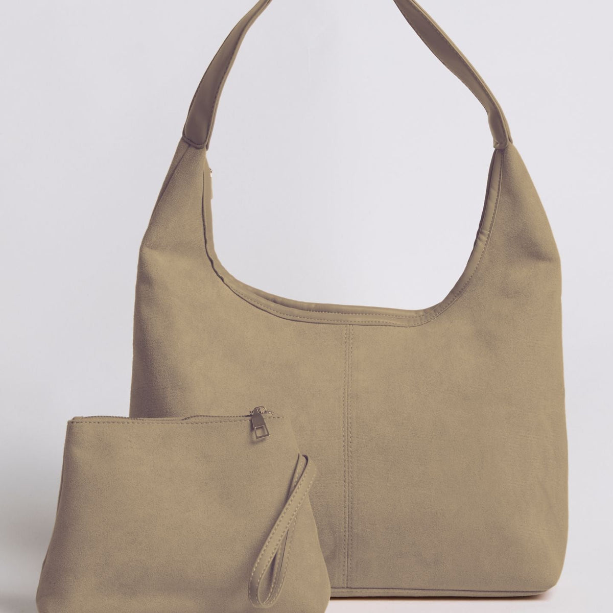 Suede Daily Leather Tote