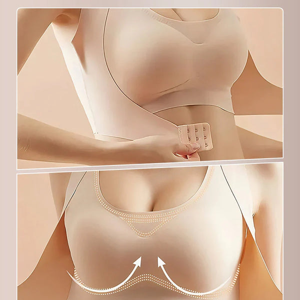 PosturaVela™ Cross Back Bra for Supportive Comfort