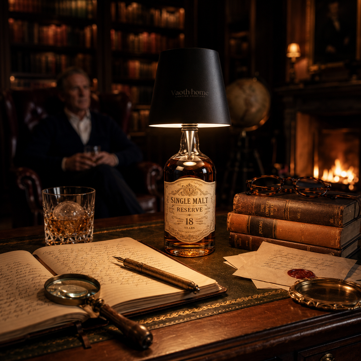 Luminova™ – Wireless bottle light with USB-C