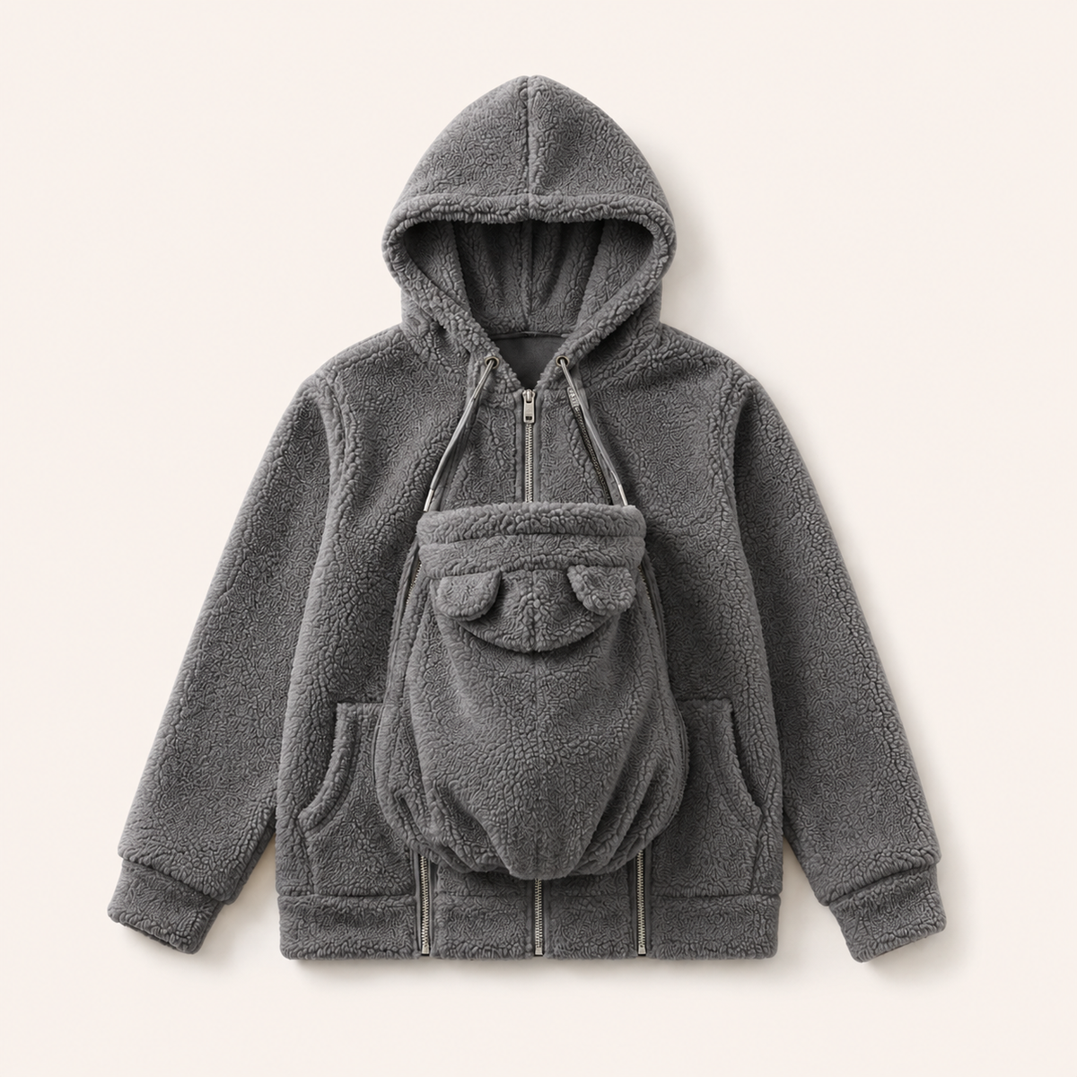 Cozyelle™ – My Little Essentials Pouch Hoodie With Pockets