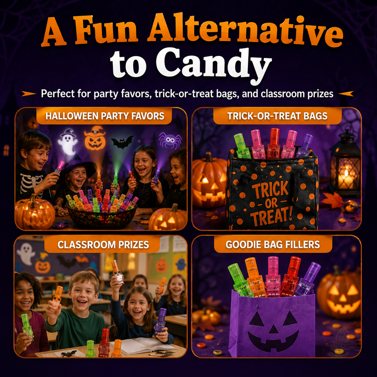 SpookyBeam™ Halloween Finger Projector | Mini Projections for Spooky Party Fun