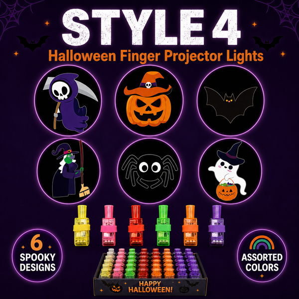 SpookyBeam™ Halloween Finger Projector | Mini Projections for Spooky Party Fun