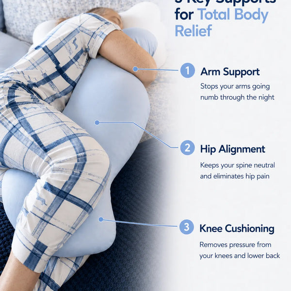 Body Align Pillow for Restful Nights and Better Alignment