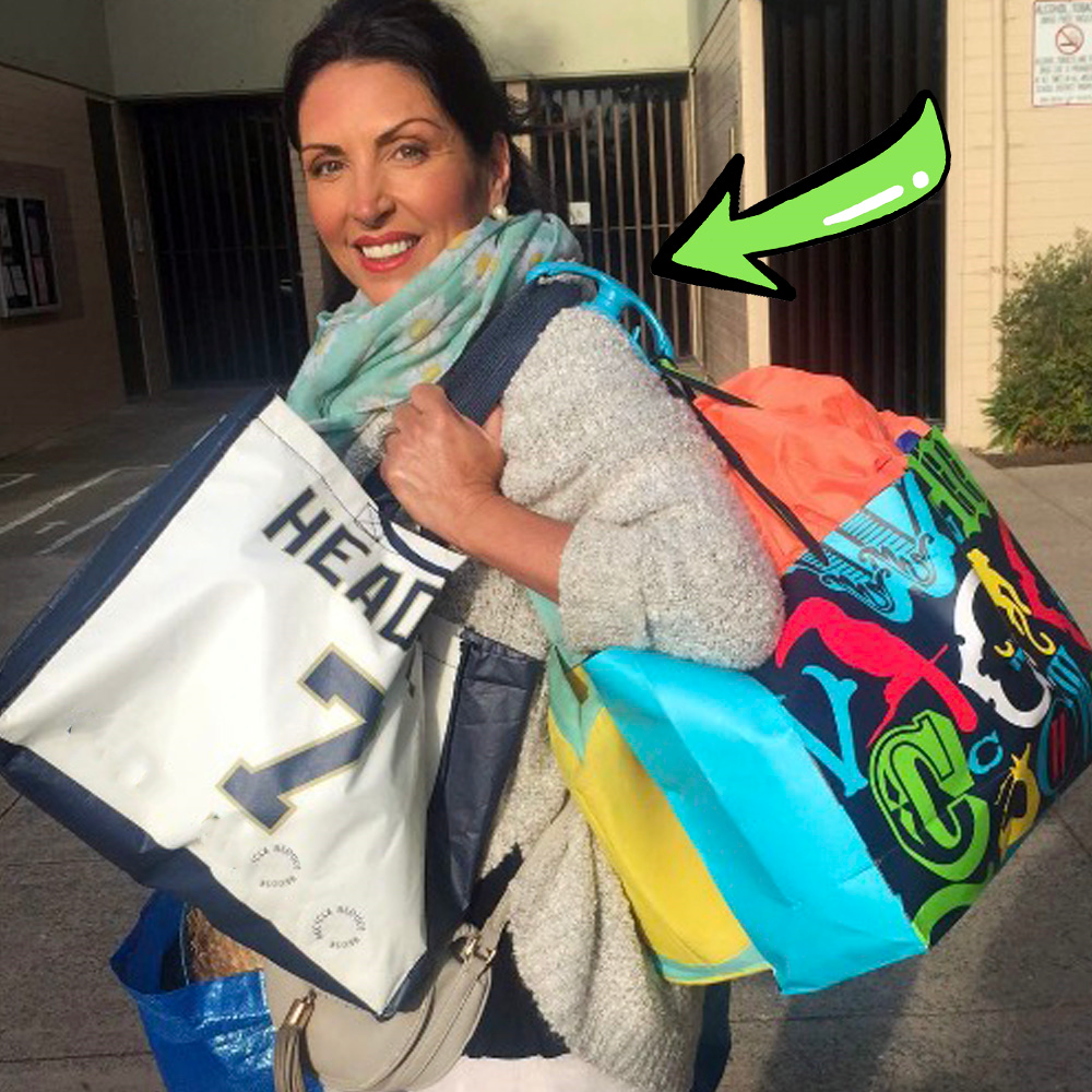 CarryEase™ Bag Carrier Makes Heavy Loads Feel Lighter
