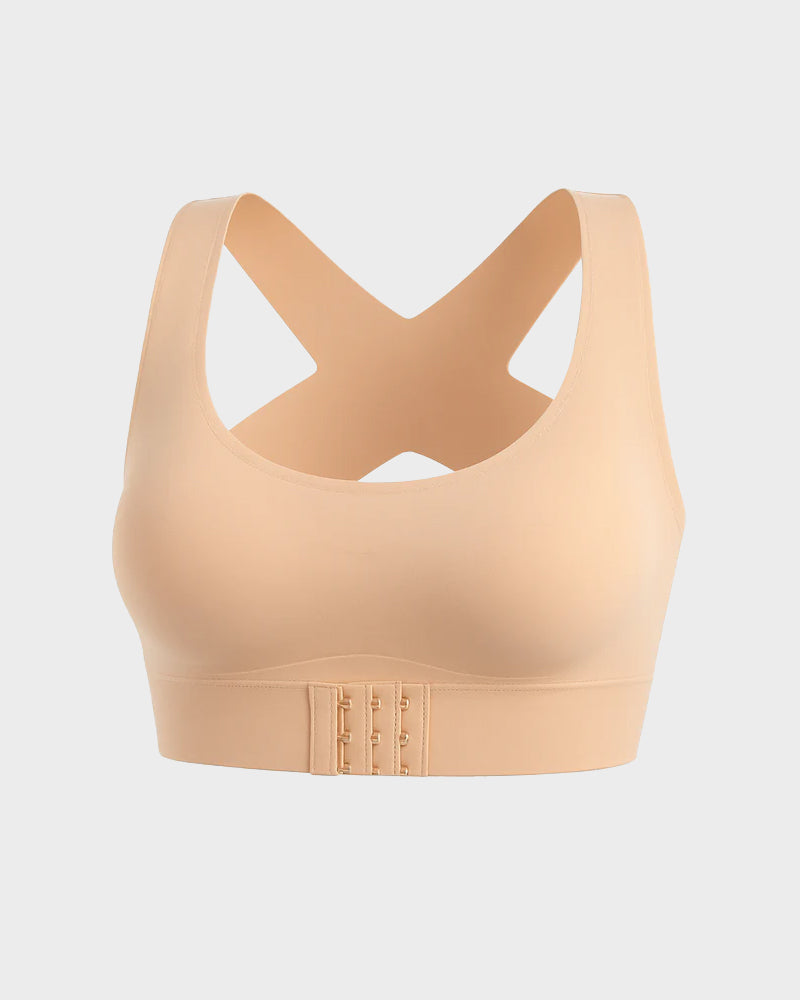 PosturaVela™ Cross Back Bra for Supportive Comfort