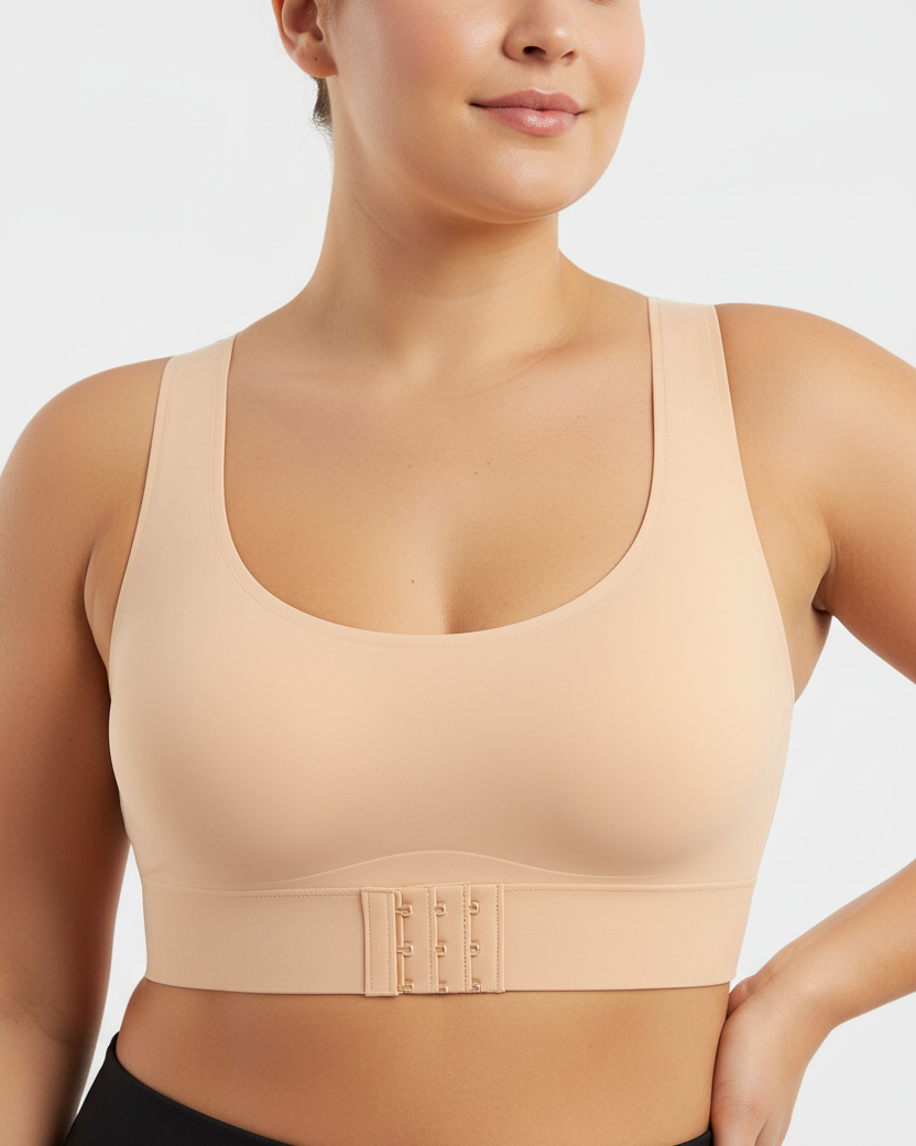 PosturaVela™ Cross Back Bra for Supportive Comfort