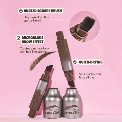 BrowBliss™ – Augenbrauenstift Brow Fection 4D mit Pinsel präzise, natürlich und langanhaltend [1 + 1 Gratis]