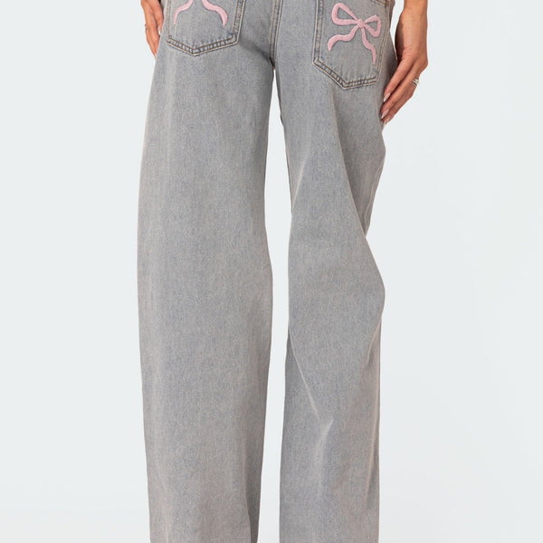 Sophia™ Bow Tie Jeans