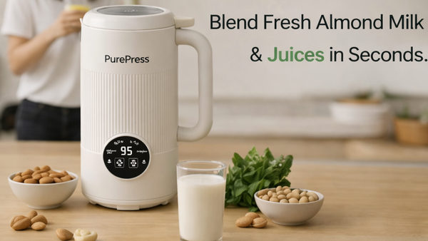 PurePress™ 8-in-1 Nutrition System Blends Fresh Healthy Drinks Fast