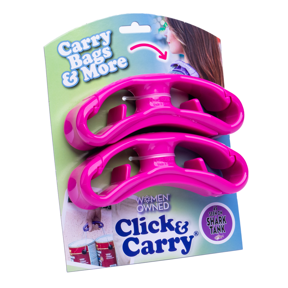 CarryEase™ Bag Carrier Makes Heavy Loads Feel Lighter