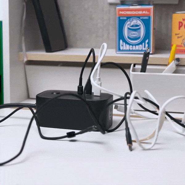 100W Magnetic Coiled Cable
