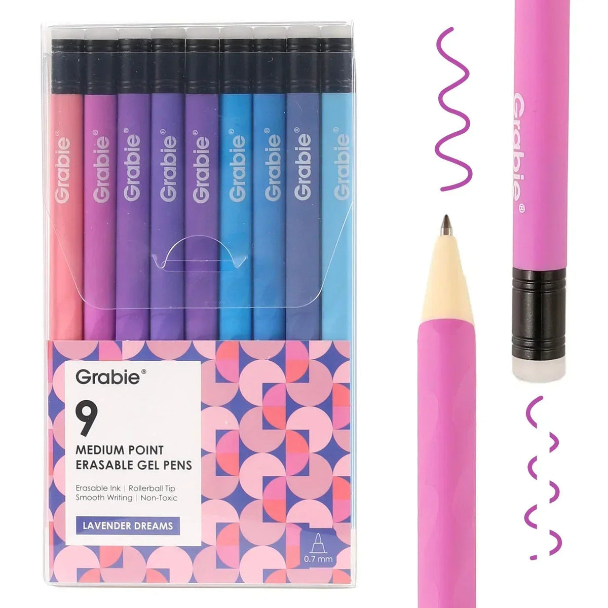 Medium Point Erasable Gel Pen Set