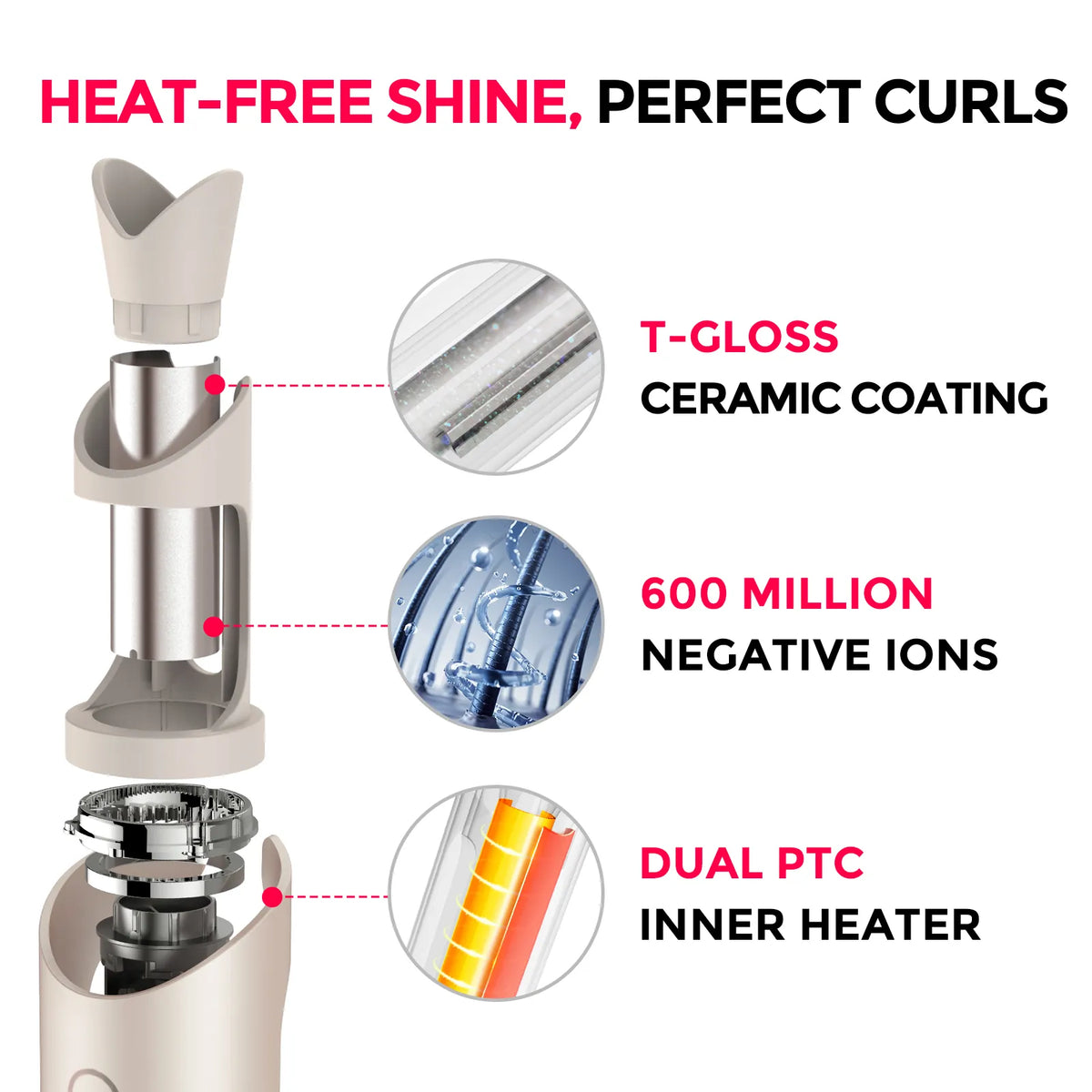 CurlSense™ Auto Curler with Intelligent Tangle-Free Release
