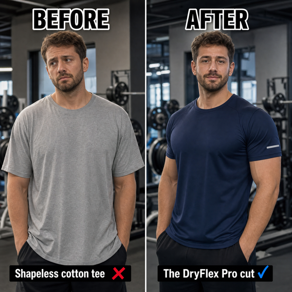 FlexShape™ Muscle-Effect Shirt for a Sculpted Physique