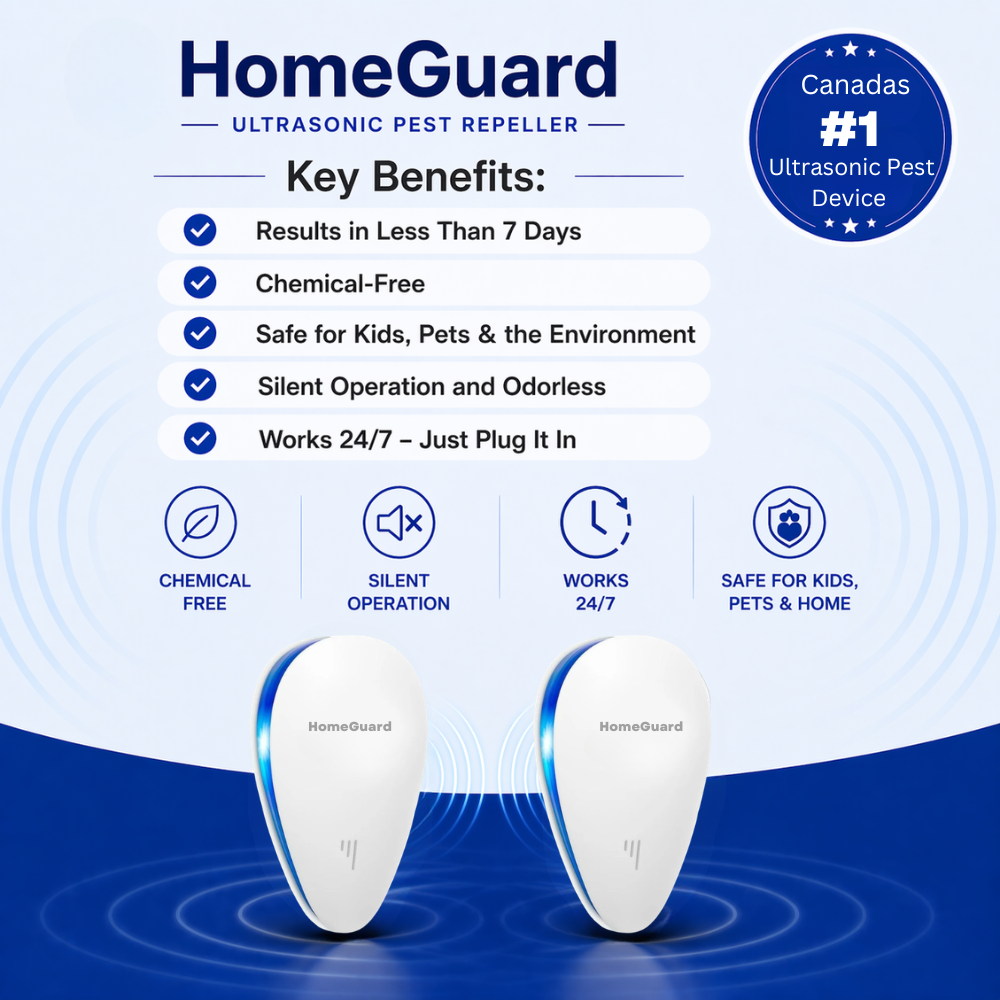 SilentGuard™ Ultrasonic Pest Repeller For Cleaner Living Spaces