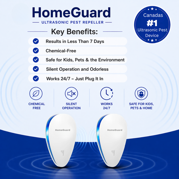 SilentGuard™ Ultrasonic Pest Repeller For Cleaner Living Spaces