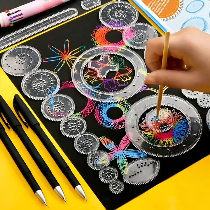 GeoSpinCraft™ Forget boring sketches