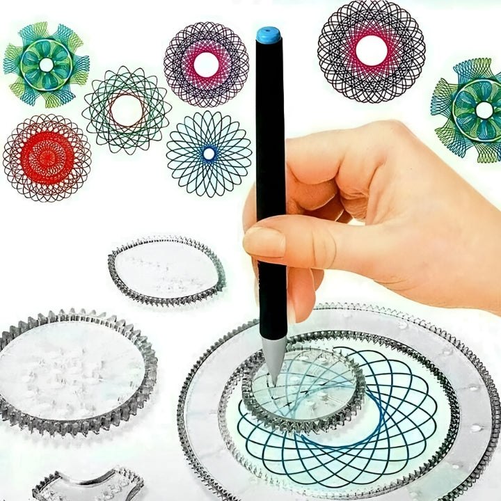 GeoSpinCraft™ Forget boring sketches