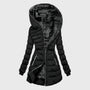 Women Winter Coat | Slim-Fit Design | Oversized Hood | Zipper Pockets