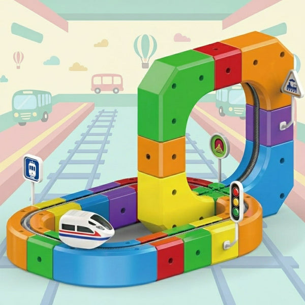 DIY Cube Track – Creative & Active – Creative DIY Train Track