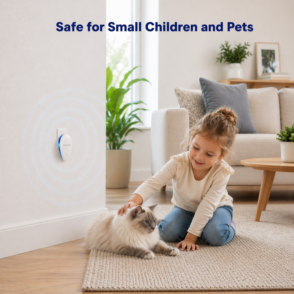 SilentGuard™ Ultrasonic Pest Repeller For Cleaner Living Spaces