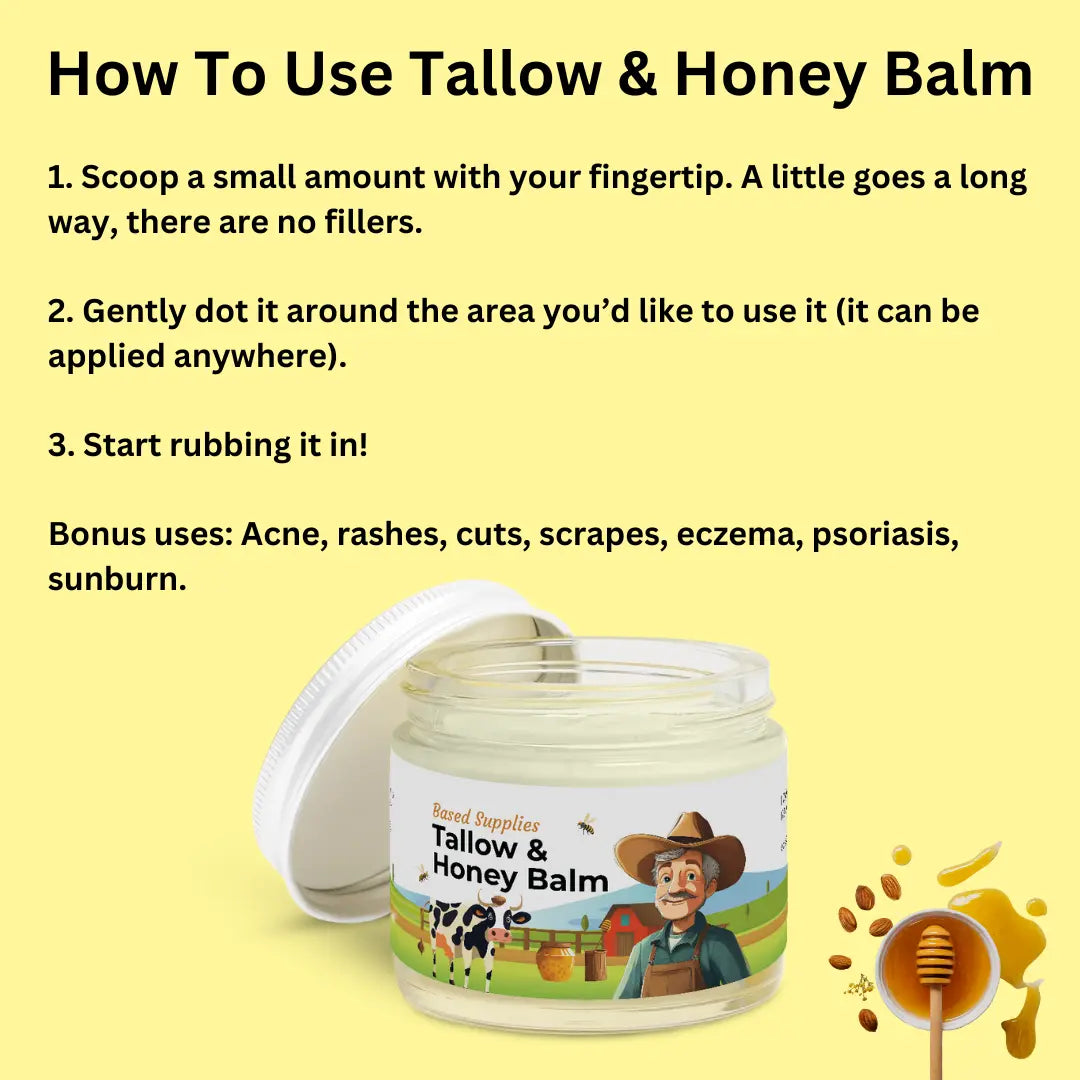 Honevia™ – Hydrating Tallow Balm for Soft, Healthy-Looking Skin