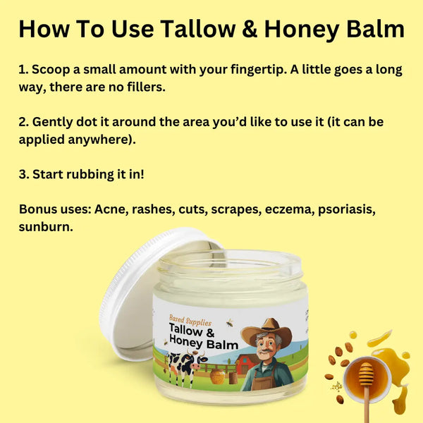 Honevia™ – Hydrating Tallow Balm for Soft, Healthy-Looking Skin