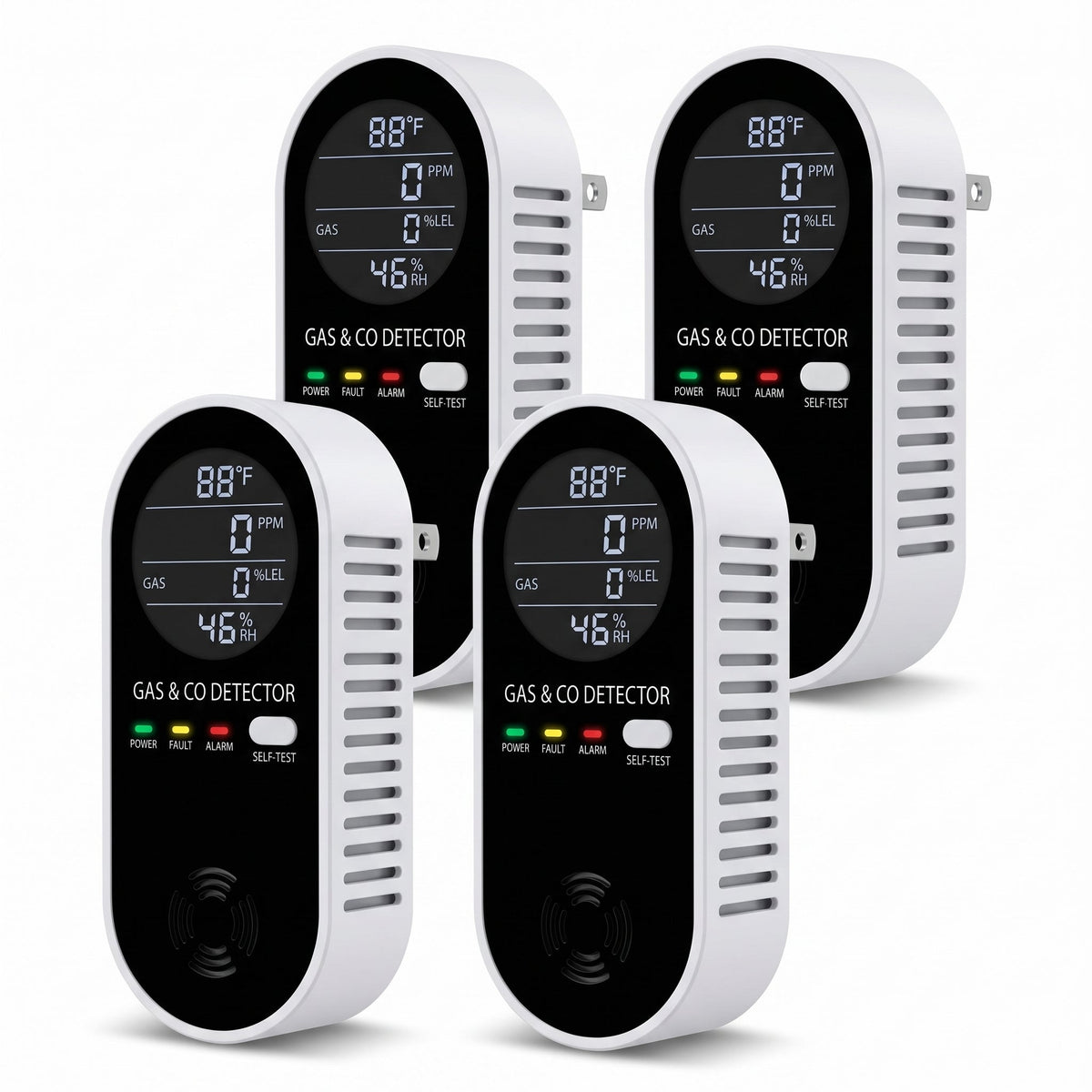 AirSecure™ 3-in-1 Gas Monitor for Everyday Protection