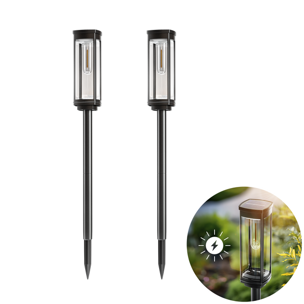 SOLEA Pathway Lights Illuminate Gardens with Elegant Style