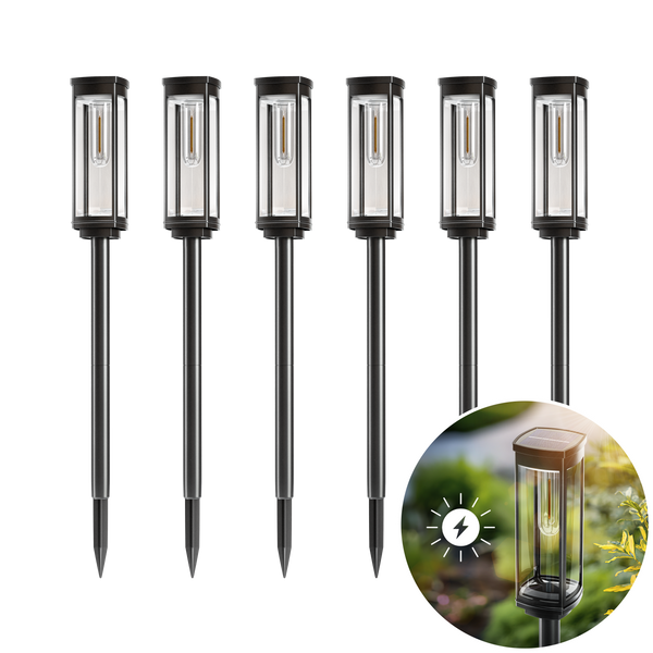 SOLEA Pathway Lights Illuminate Gardens with Elegant Style