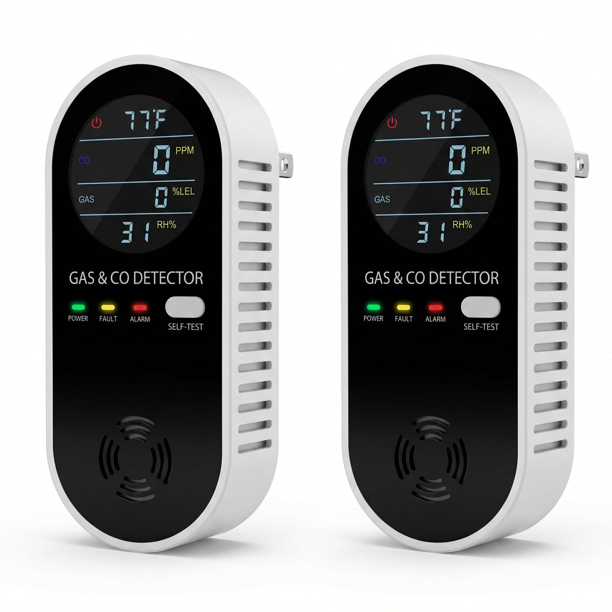 AirSecure™ 3-in-1 Gas Monitor for Everyday Protection