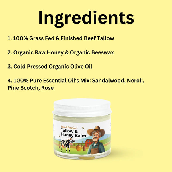 Honevia™ – Hydrating Tallow Balm for Soft, Healthy-Looking Skin