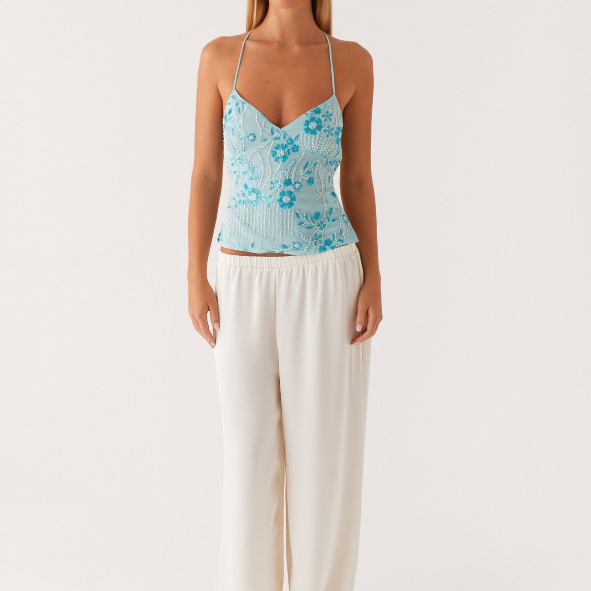 Sparkly V-Neck Cami Top
