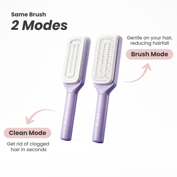 Koko Self Cleaning Hair Brush