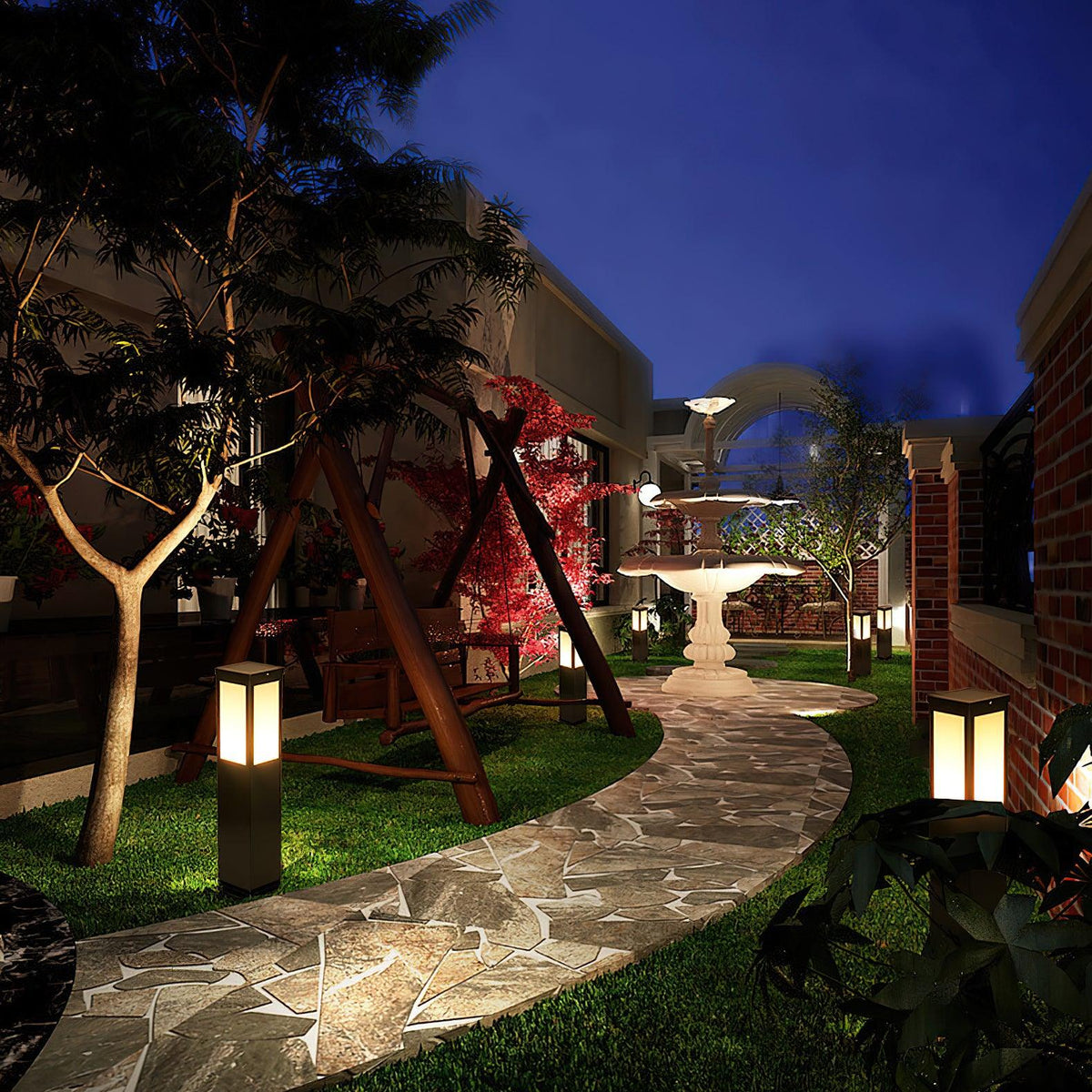 Kuzco Bollard Outdoor Light