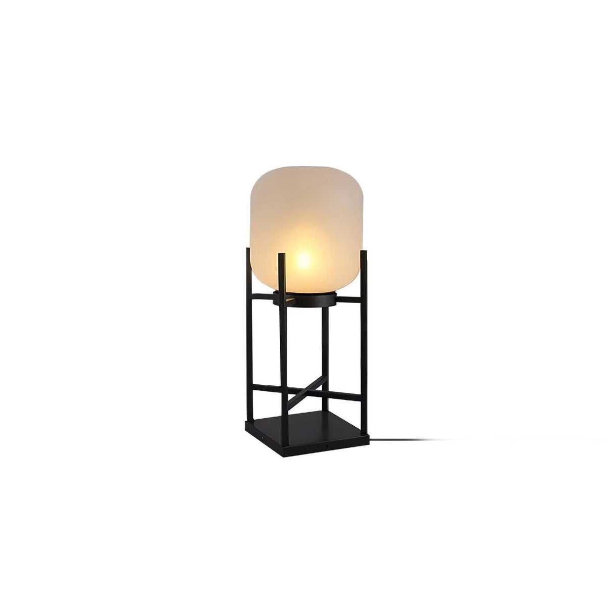 Solar floor lamp lantern for outdoors
